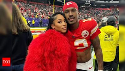 Chariah Gordon, Mecole Hardman Jr.'s Fiancée, proudly celebrates Chiefs WR's new habit - Times of India