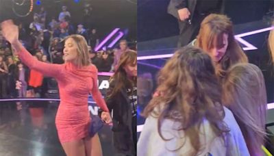 El terrible blooper de Florencia tras salir de la casa de Gran Hermano: “Estoy bien, estoy bien”