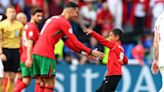 Portugal game stopped 4 times by Ronaldo fans