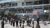 Israeli strike kills at least 33 people at Gaza school the military claims was used by Hamas