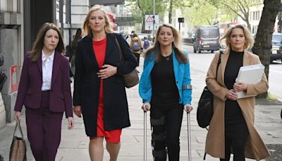 BBC newsreaders Martine Croxall, Annita McVeigh, Karin Giannone and Kasia Madera begin legal action against corporation