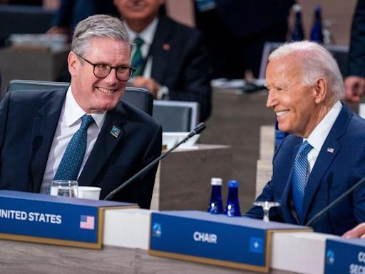 Starmer quizzed over Biden's gaffe at Nato summit