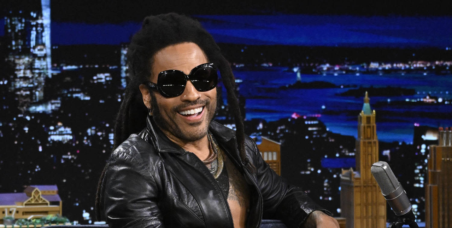 Lenny Kravitz explains why he works out in full rockstar attire