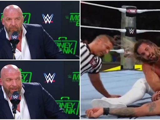 Triple H discusses Damian Priest's awkward mistake during WWE Money in the Bank