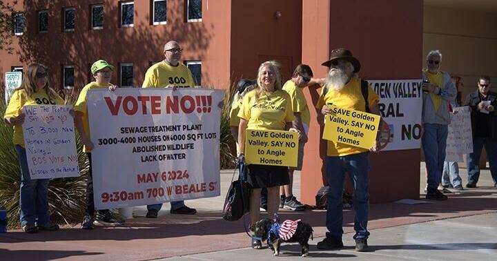 Golden Valley residents stand against rezoning