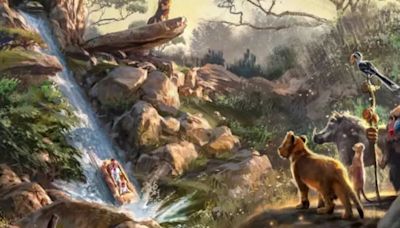 Disneyland Paris unveils brand new Lion King attraction with log flume