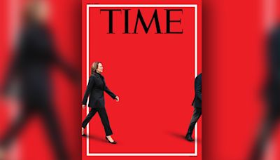 Kamala Harris replaces Joe Biden in iconic Time Magazine cover design