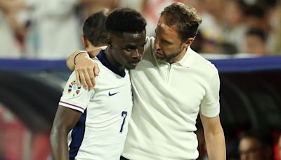 ...defender!' - Gareth Southgate sent blunt warning over Bukayo Saka as England legend claims Arsenal star will become Switzerland's 'main target' if he plays left-back in Euro 2024 quarter-final | Goal.com...