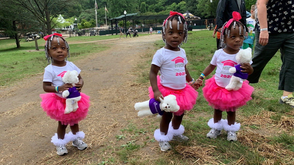 Babies, children, families reunite with former NICU caregivers at the Maryland Zoo