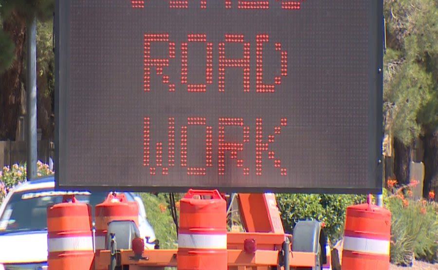 NDOT announces ‘marathon work weekend’ resulting in freeway closures in east Las Vegas valley