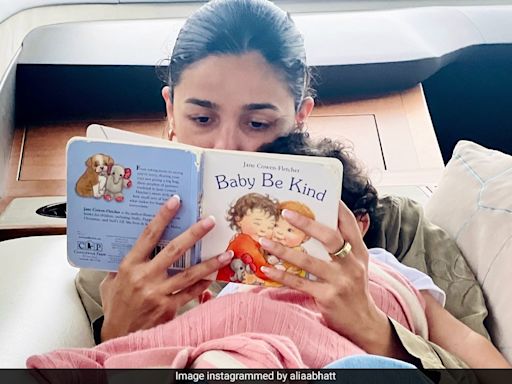 Alia Bhatt And Raha Kapoor's Weekend Reading Session Sets Adorable Mother-Daughter Goals