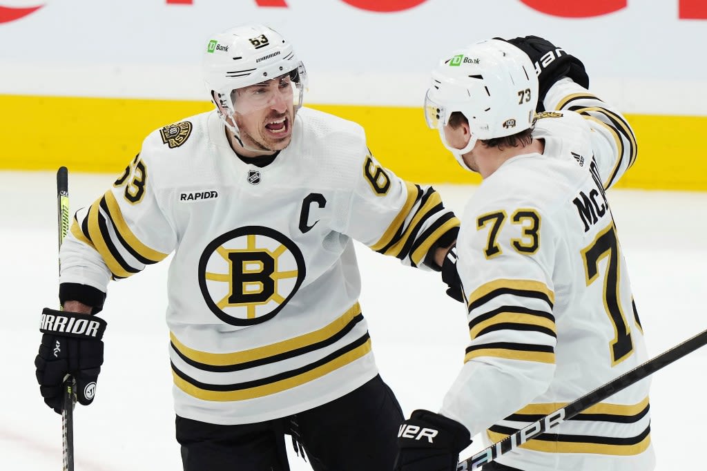 Brad Marchand, Charlie McAvoy named to Four Nations rosters