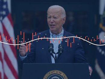 Defiant Biden tells rally ‘I will beat Trump again’ ahead of crucial TV interview – live