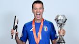 El italiano Francesco Camarda, Jugador del Torneo del Campeonato de Europa Sub-17 de la UEFA 2024 | Europeo sub-17 de la UEFA