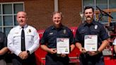 Gastonia firefighters receive state awards for bravery in the line of duty