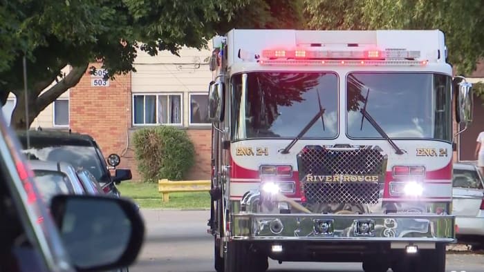 Twin girls hurt after lighting powerful firework in bathroom of Metro Detroit home