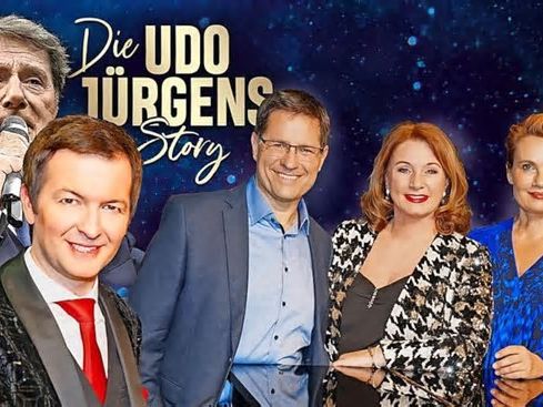 Die Udo Jürgens Story auf der Bühne der Stadthalle Beverungen