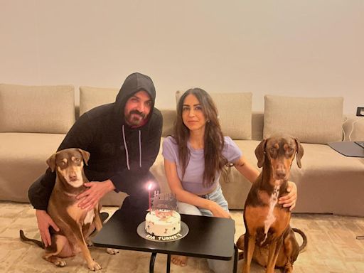 John Abraham-Priya Runchal Celebrate Furry Friend Sia's 1st Birthday, Internet Sends Love Their Way