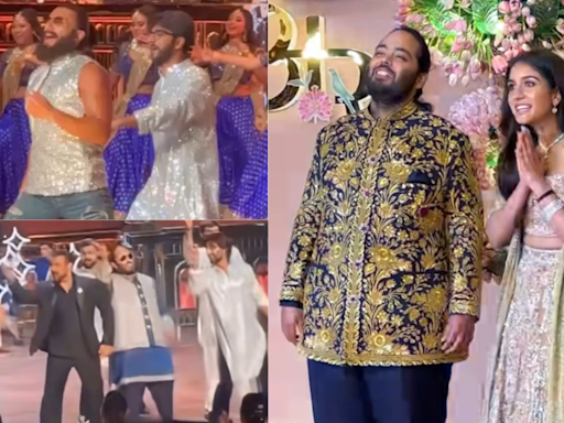 ...Aisa Pehli Baar Hua Hai'; Ranveer Singh dances on 'No Entry' - Inside video from Anant Ambani and Radhika Merchant's sangeet go VIRAL...