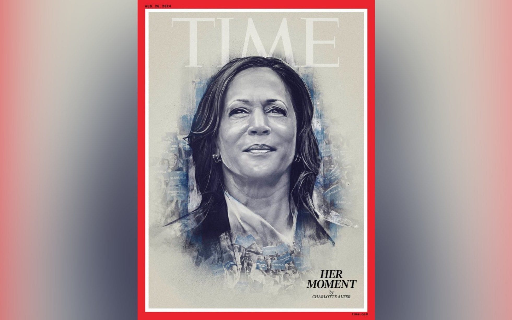 Kamala Harris ‘beautiful’ on Time cover, says Donald Trump