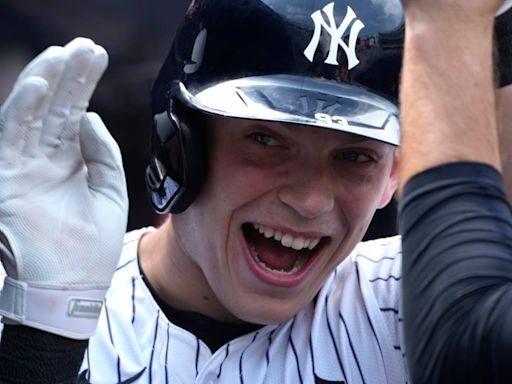 Rice hits first homer, but Yankees' slump deepens