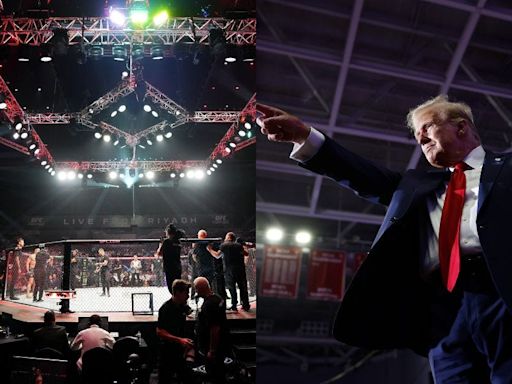 Trump says he proposed a 'migrant league of fighters' to UFC head Dana White: 'It's not the worst idea I've ever had'