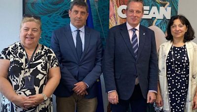 Marcos Líndez defiende en Bruselas la 'singularidad' de la pesca asturiana