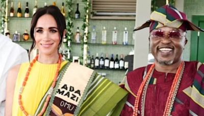 Meghan Markle thanks Nigerian ruler for welcoming her and Harry 'home'