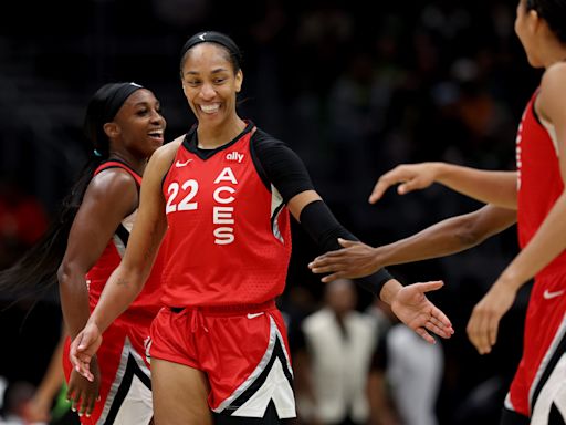 A'ja Wilson has priceless reaction after breaking WNBA single-season rebounding record