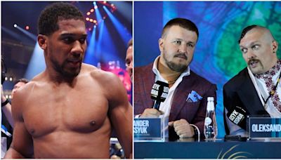Team Usyk name their price for a third bout with Anthony Joshua - it's absolutely staggering