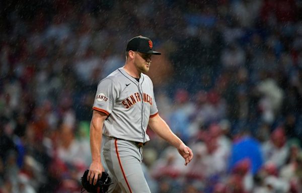 Routed in rainy Philadelphia, SF Giants lose more than just a game