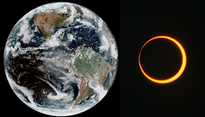 Moon's Shadow On Earth Captured by NASA Satellite During Annular Solar Eclipse; Watch