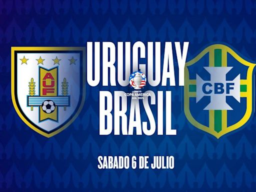 Uruguay vs. Brasil por la Copa América 2024: horario y por dónde ver