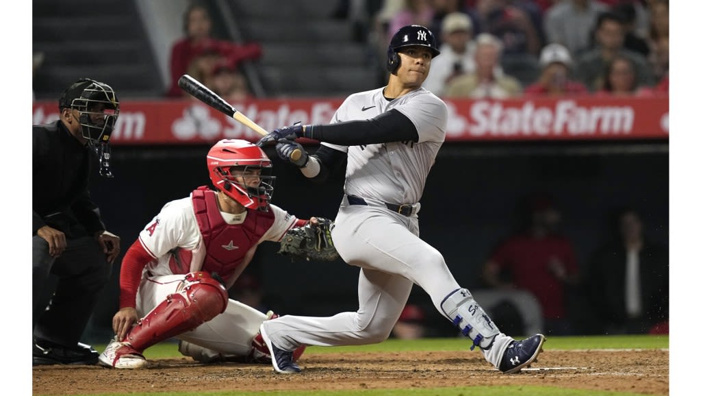 Bullpen meltdown allows game to get away in Angels’ loss to Yankees