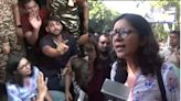 IAS Coaching Flooding: MP Swati Maliwal Visits Site, Protesting Students Raise 'Go Back' Slogans