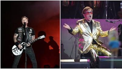 Así ha versionado Metallica a Elton John en el homenaje más especial al artista