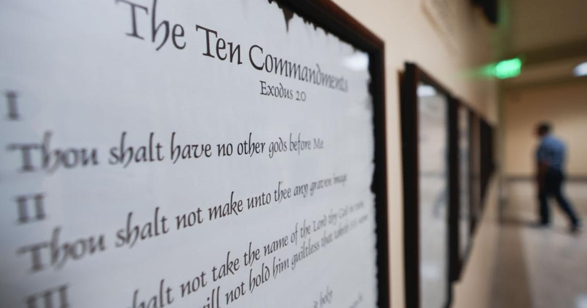 New Louisiana law requiring classrooms to display Ten Commandments churns old political conflicts