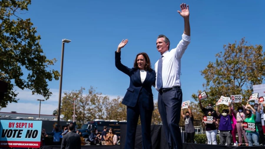 California Governor Gavin Newsom endorses Kamala Harris for President