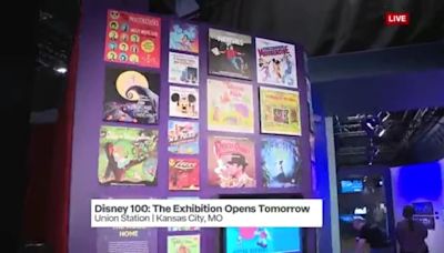 Disney 100 exhibit opens at Union Station in Kansas City on Friday
