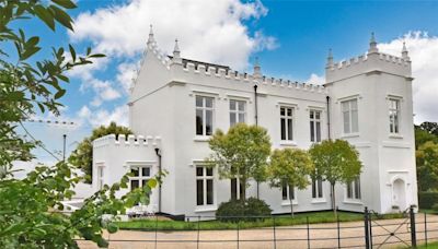 A striking home in a Grade II listed building on the eastern side of Exmouth