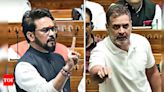 Now, Anurag Thakur's 'Buddhu' attack; BJP MP cites Rajiv Gandhi interview to target Rahul | India News - Times of India