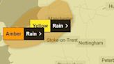 Risk of flooding as amber weather warning issued