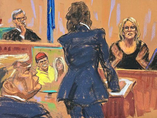 Trump trial live: Stormy Daniels to face further cross-examination after describing awkward sexual encounter