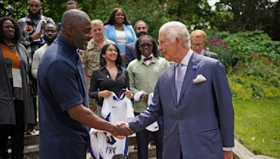 King Charles III hosts Idris Elba to hear from young people about the troubles they face