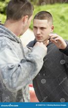 Two Young Men Fighting Royalty Free Stock Image - Image: 10401116