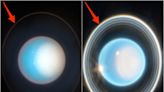 Side-by-side images of Uranus show how NASA's James Webb telescope outclasses Hubble, spotting vivid rings that used to go unseen