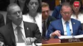 Israeli Envoy Loses Cool At UNSC Meeting; Storms Out Amid Palestine's Attacks | 'Most Moral...'