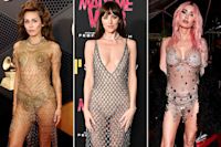 53 Times Celebrities Wore Naked Dresses on the Red Carpet