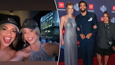 Caleb Williams’ girlfriend Alina Thyregod gives inside look at post-NFL draft festivities