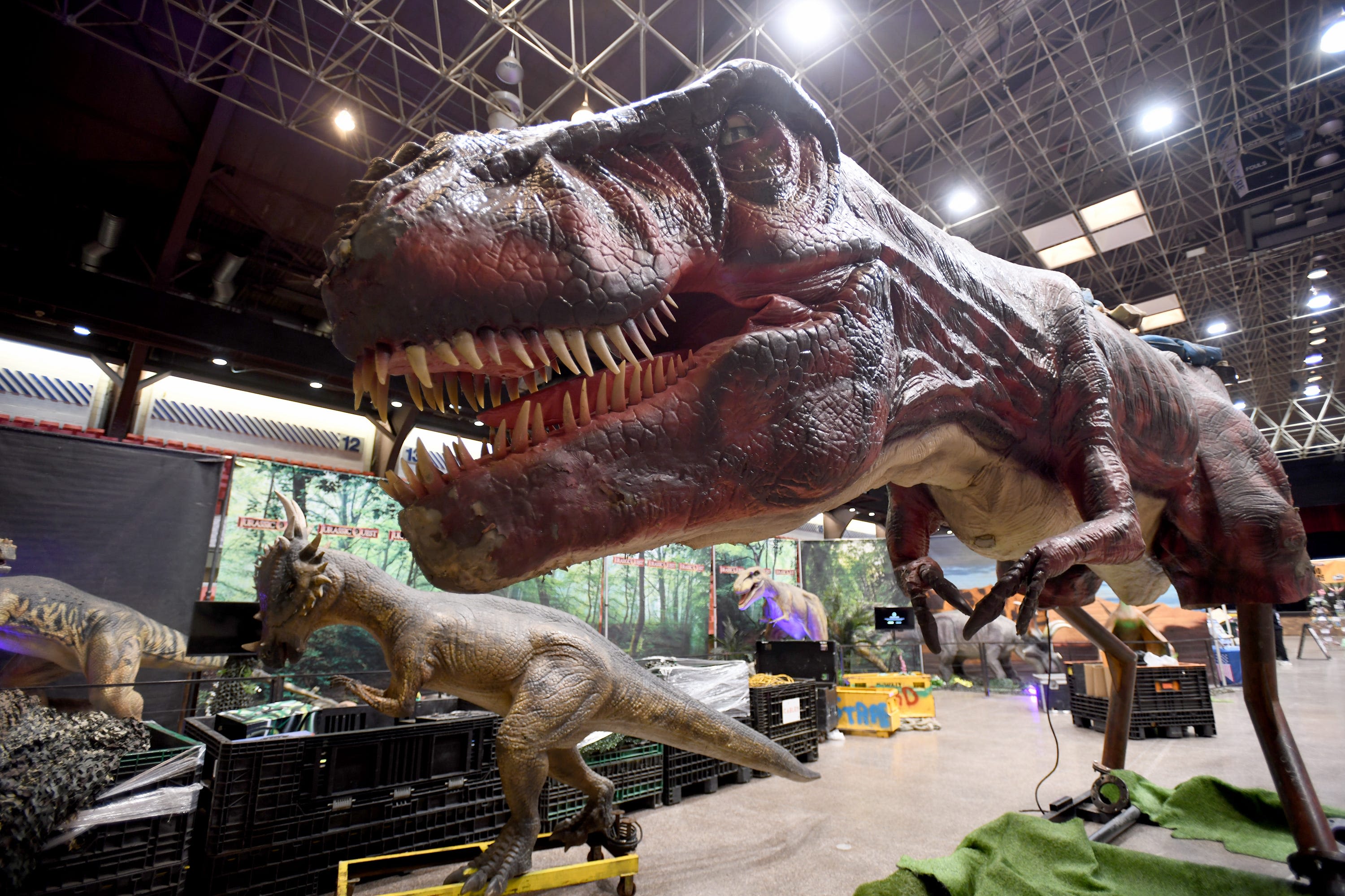 Dinosaur takeover! Jurassic Quest brings prehistoric family fun to Canton Civic Center